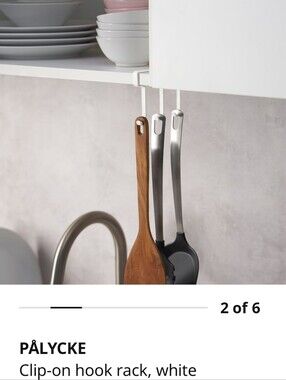 IKEA PALYCKE hook rack